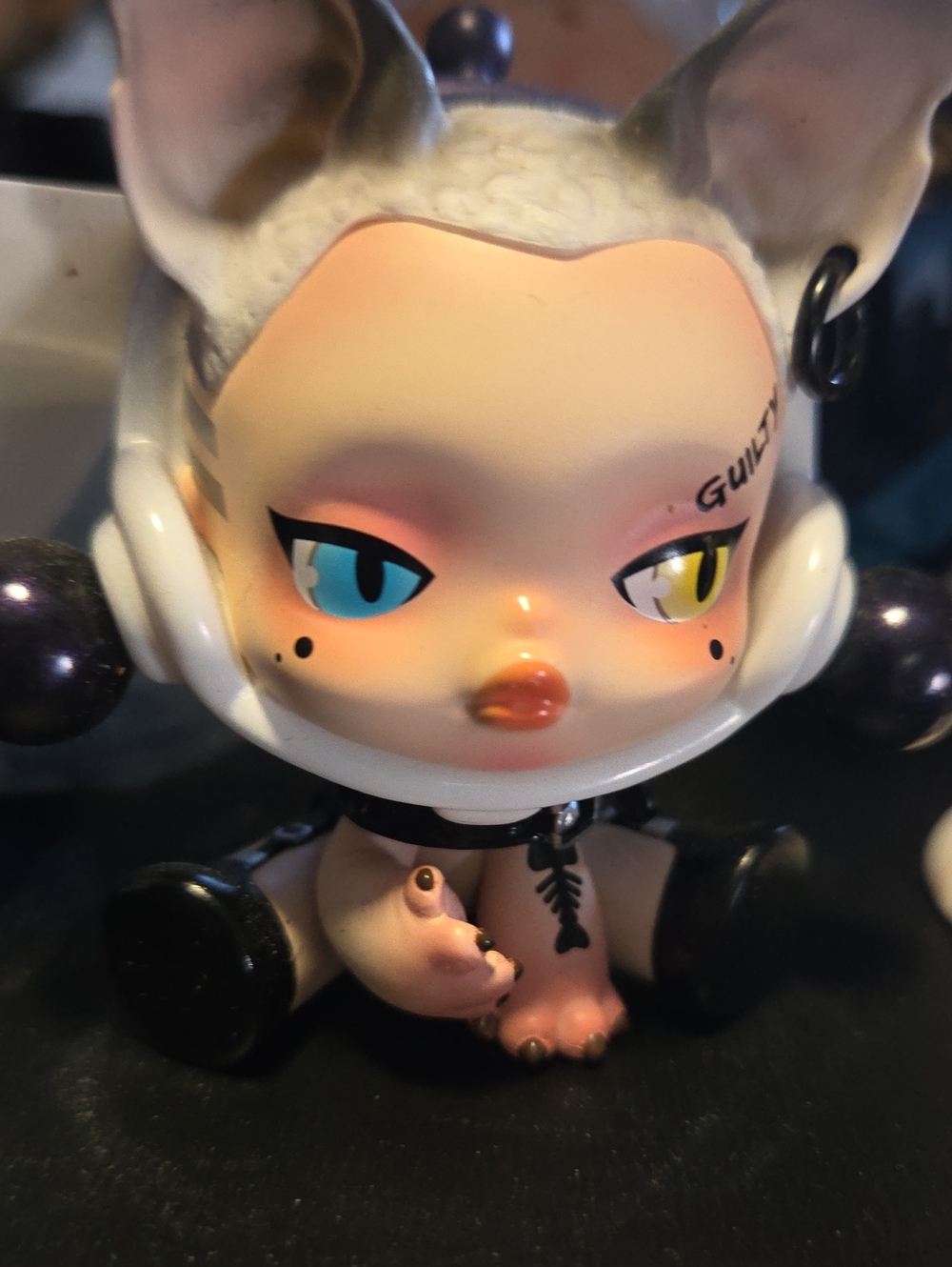 Official Feline  from the Pop Mart SKULLPANDA The Mare of Animals Series.